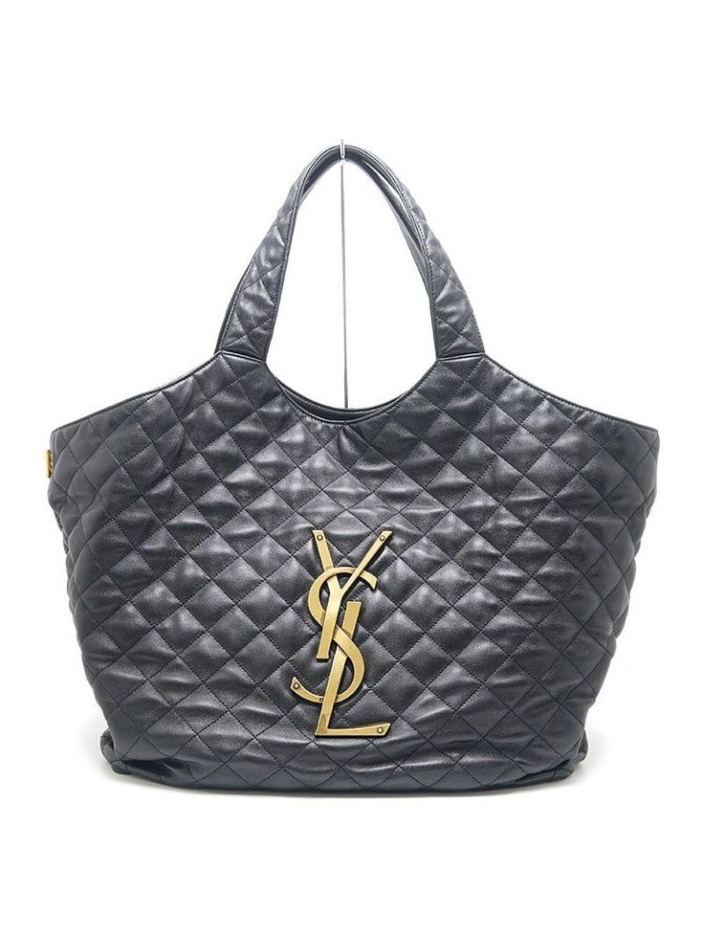 Saint Laurent Icare Maxi Shopping Tote Bag Black